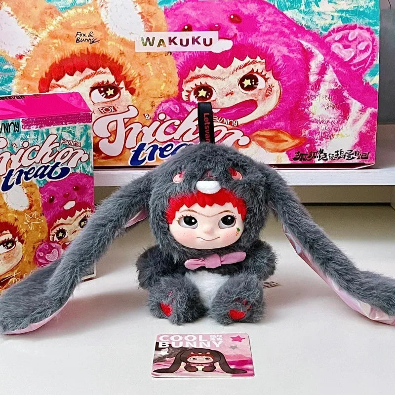 Wakuku V2 Fox & Bunny Trick or Treat - 3 Blind Boxs